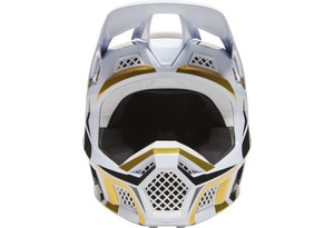 Мотошлем Fox V3 RS Mirer Helmet (White/Black, L, 2022 (28026-058-L))_1