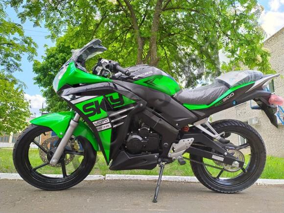 Мотоцикл Racer RC300CS Skyway (зеленый) (Россия) 1 pitbikemarket.ru