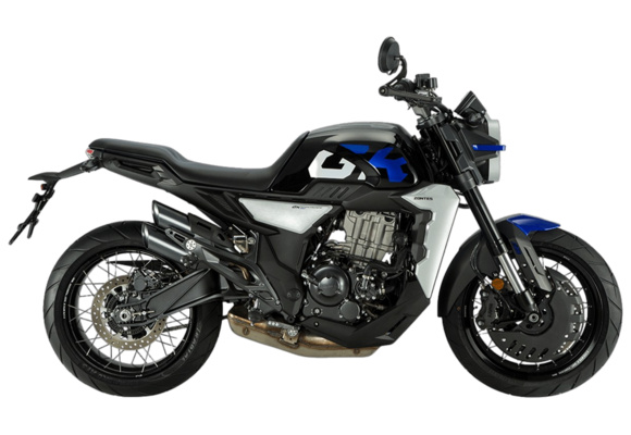 Мотоцикл ZONTES ZT350-GK (4T ZT184MP EFI) 17/17 черный/синий pitbikemarket.ru