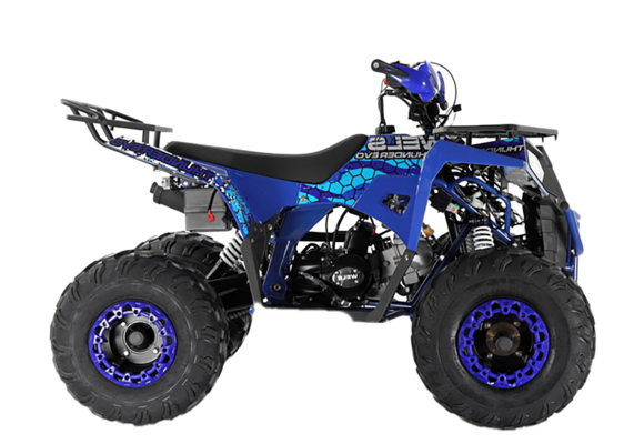 Квадроцикл Wels Thunder EVO 125 черно-синий pitbikemarket.ru