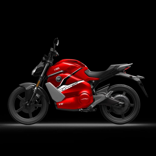 Электромотоцикл WHITE SIBERIA SUPER SOCO STREET HUNTER PRO (Красный) pitbikemarket.ru