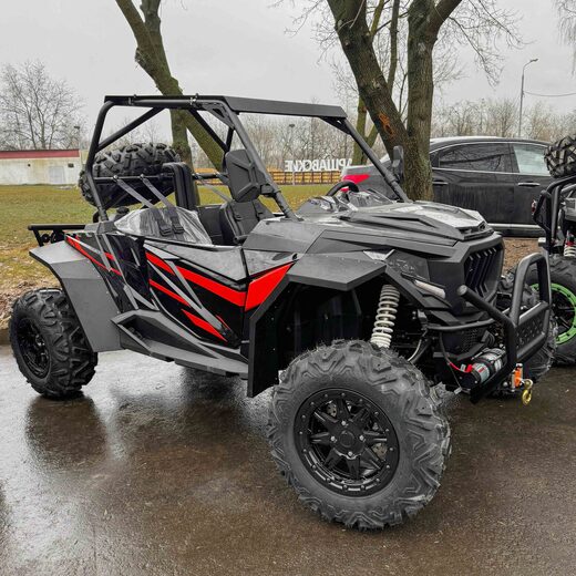 Багги HOOLEOX ZQ800 x2 Черно-красный (ПСМ) pitbikemarket.ru