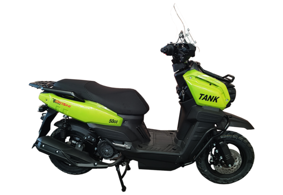 Скутер TOKISHI TANK 1 Green Light (Без ПТС) в коробке pitbikemarket.ru