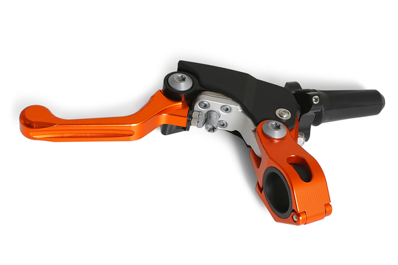 Рычаг алюминий сцепления короткий CNC оранжевый pitbikemarket.ru
