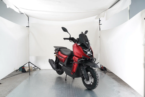 Скутер VENTO (VMC) SMART X BY49QT-5A 49 см3 СЕРИЯ T1700 (LED панель, CBS, USB, сигнализация) MATT RED pitbikemarket.ru