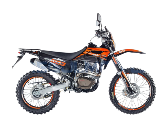 Мотоцикл Regulmoto Sport-003 PR PRO 300 (4 valves) 6 передач с ПТС (Оранжевый/ черный) pitbikemarket.ru