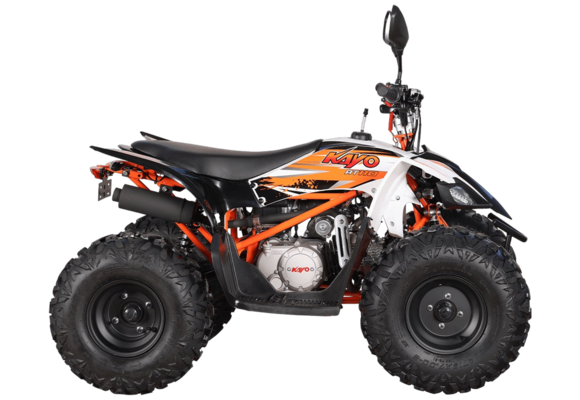 Квадрицикл детский KAYO AT110 (белый пластик 2024 г.) (ПТС) pitbikemarket.ru