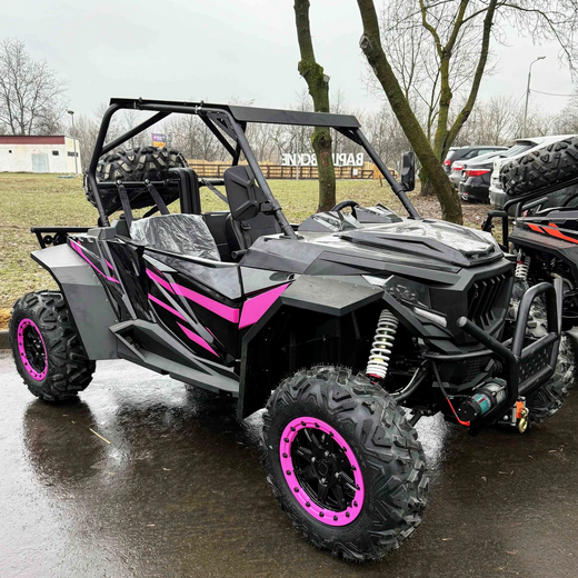 Багги HOOLEOX LEOX500 Черно-розовый pitbikemarket.ru
