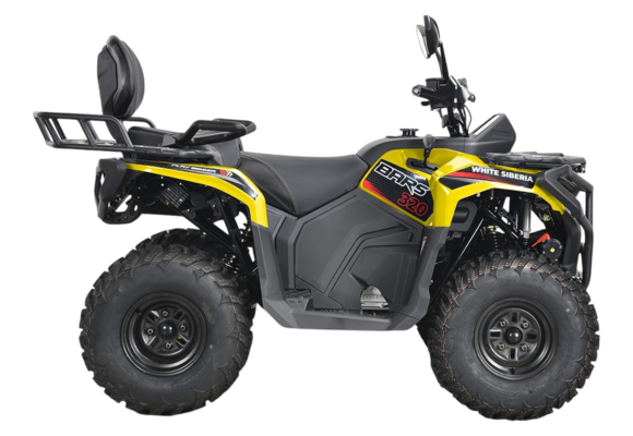 Бензиновый квадроцикл WHITE SIBERIA BARS 320 Желтый pitbikemarket.ru