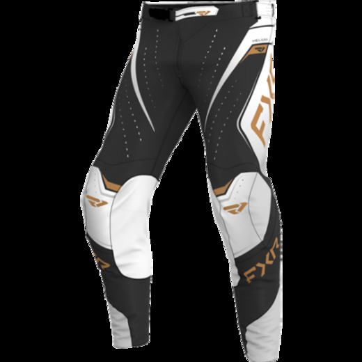 Штаны, FXR, Черный/Белый/Золото, 38, XL pitbikemarket.ru