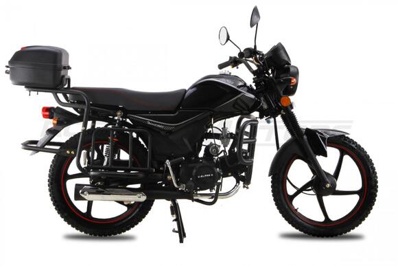 Мопед ROCKOT ALPHA TOURIST RM50-1 (черный глянцевый) pitbikemarket.ru