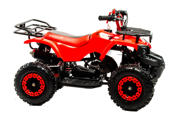 Квадроцикл Motoland VOX50E SCORPION красный pitbikemarket.ru